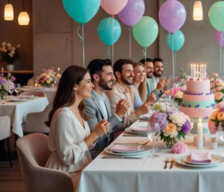 Urodzinowe przyjęcie w restauracji Widoravelis